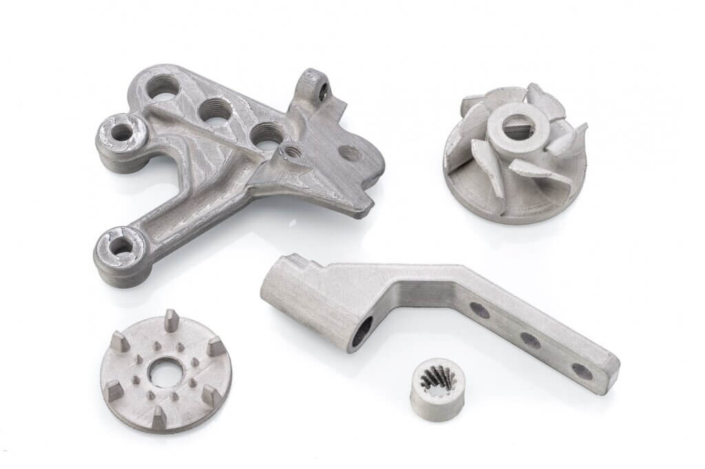 「Ultimaker-Metal-Expansion-Kit」を用いて3D印刷した金属部品
